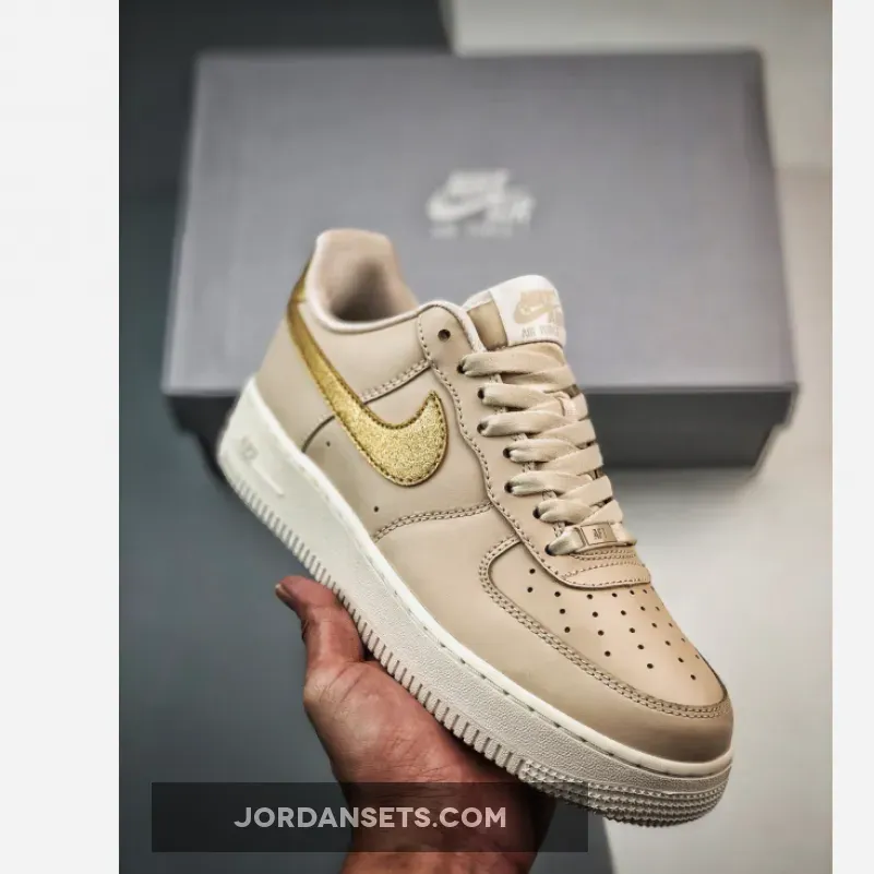 Nike Air Force 1 Low Gold Swoosh