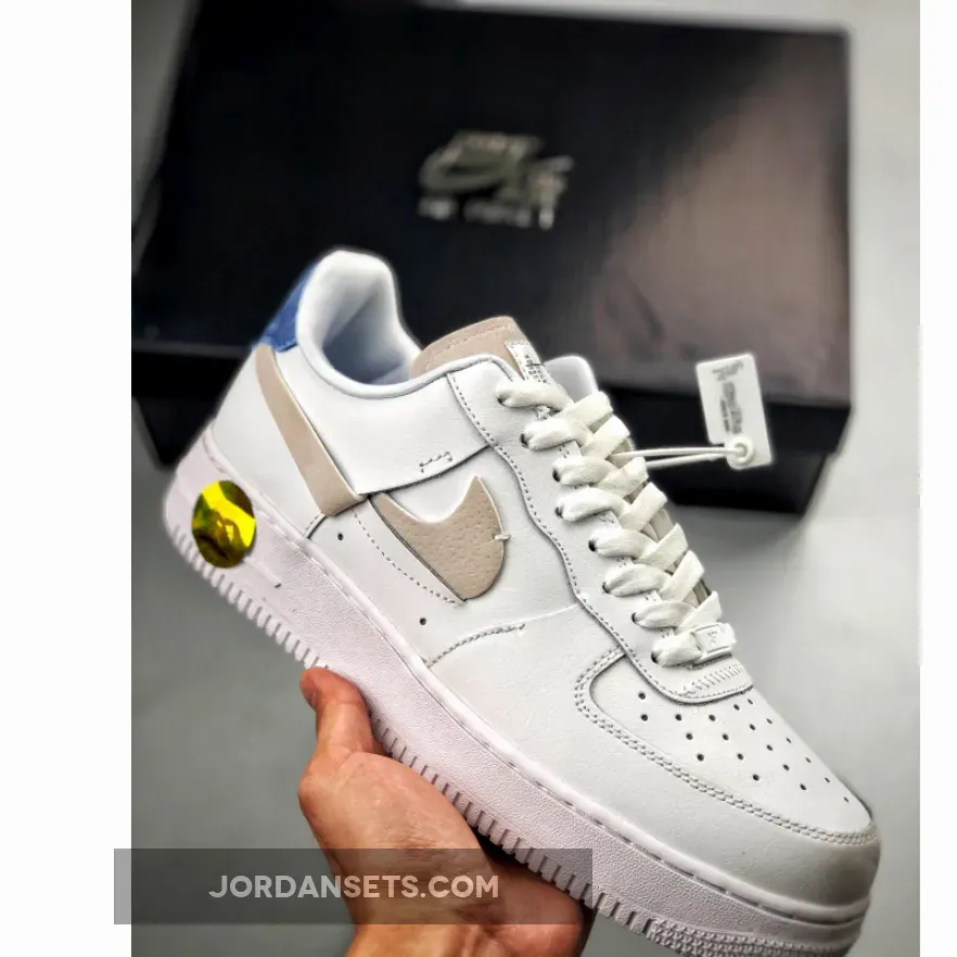 Nike Air Force 1 Low "Inside Out" Vandalized White