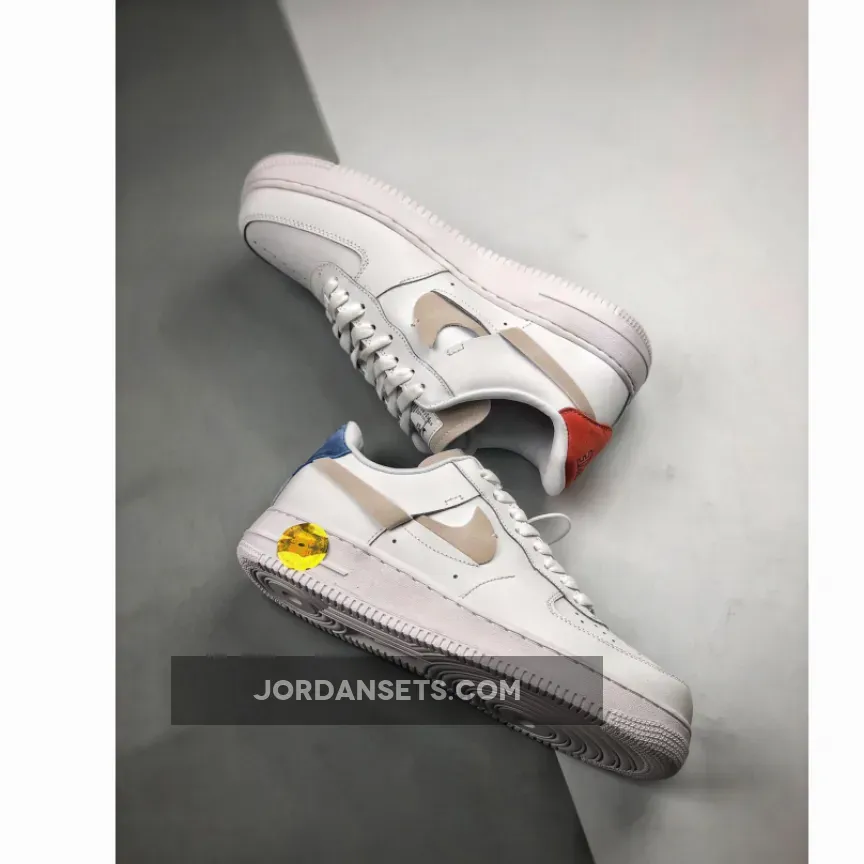 Nike Air Force 1 Low "Inside Out" Vandalized White Nike Air Force 1 Low "Inside Out" Vandalized White