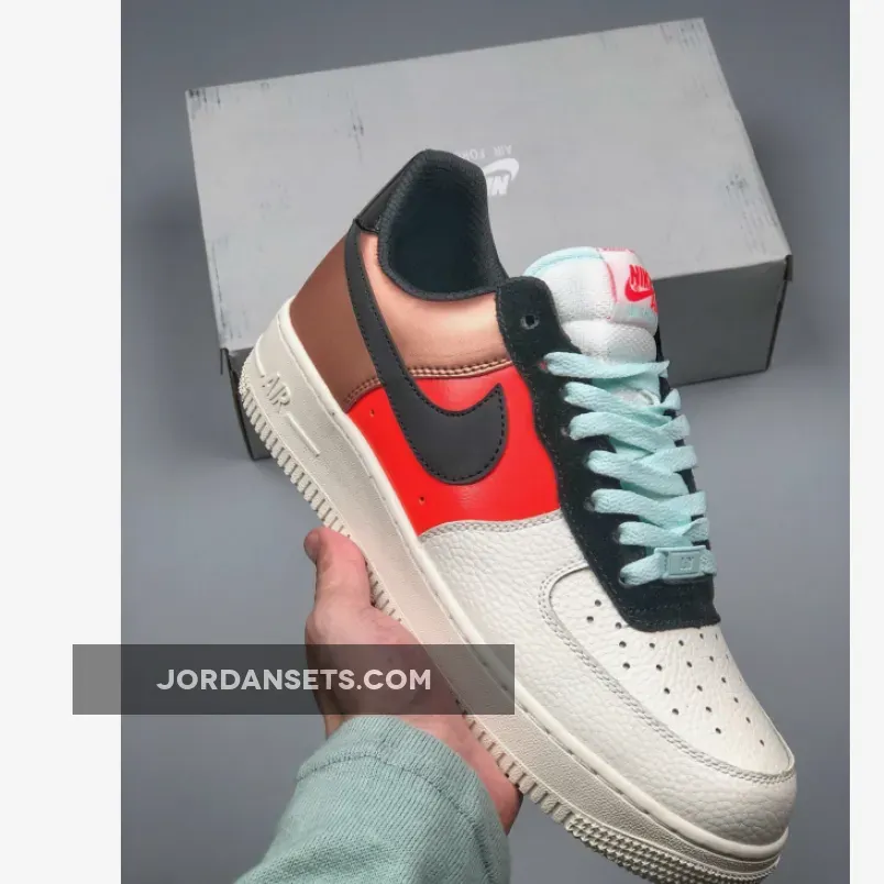 Nike Air Force 1 Low Metallic Red Bronze With Multiple Materials