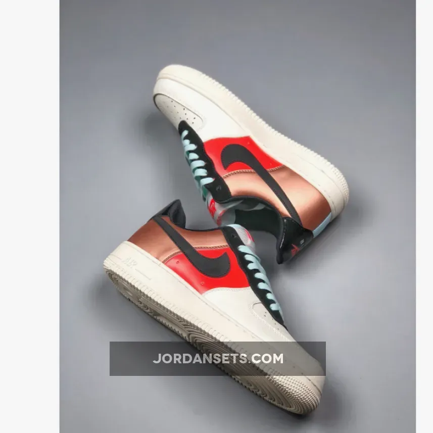 Nike Air Force 1 Low Metallic Red Bronze With Multiple Materials Nike Air Force 1 Low Metallic Red Bronze With Multiple Materials