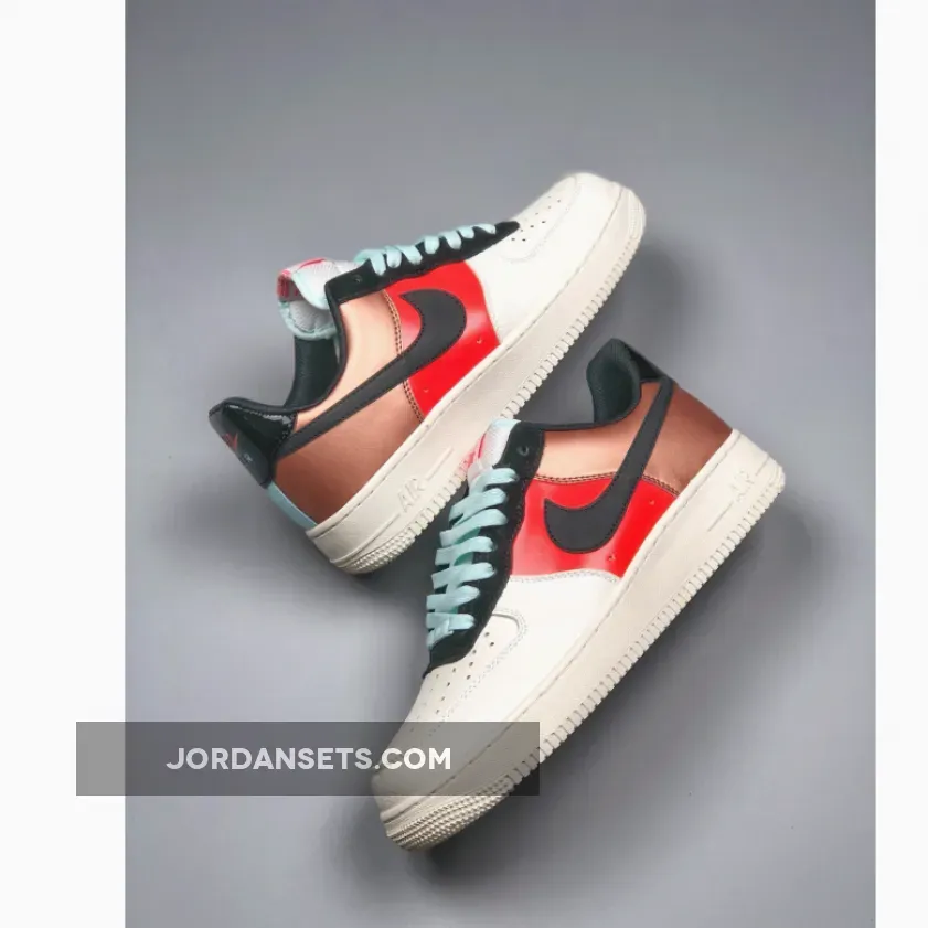 Nike Air Force 1 Low Metallic Red Bronze With Multiple Materials Nike Air Force 1 Low Metallic Red Bronze With Multiple Materials