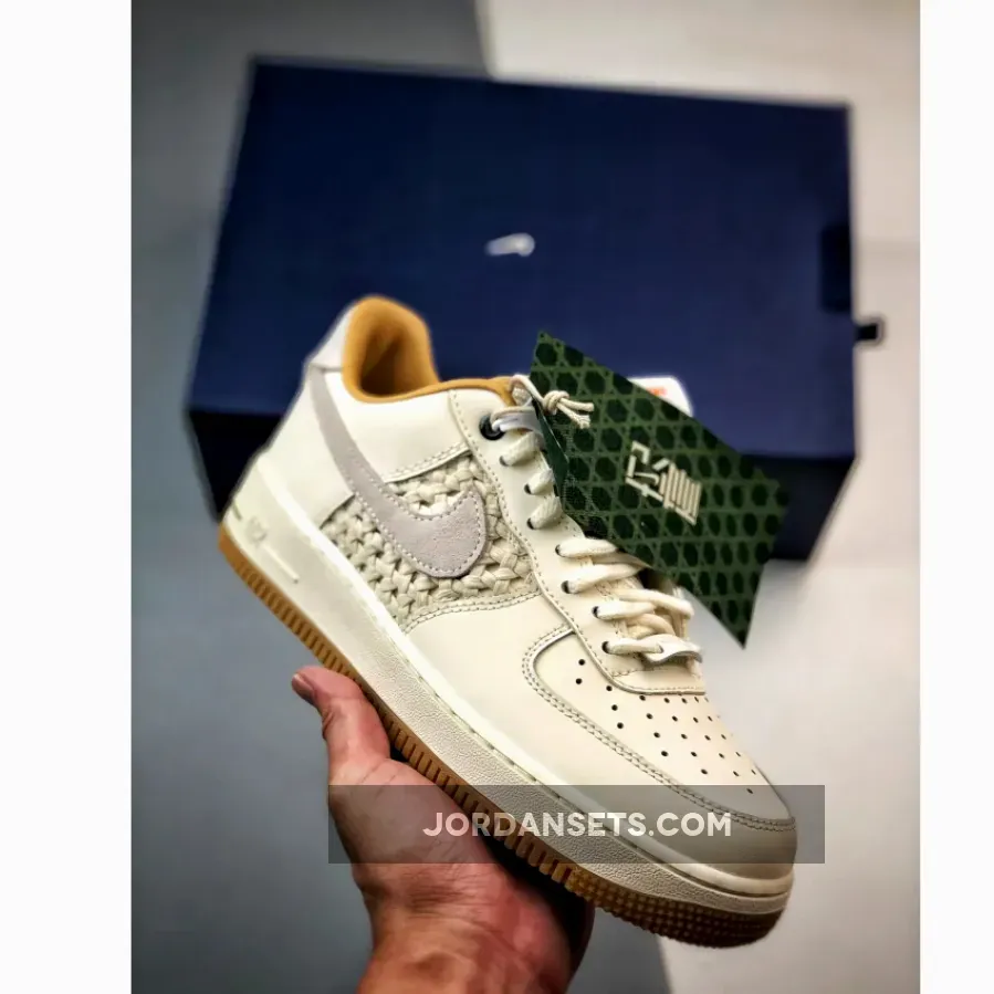 Nike Air Force 1 Low ‘NAI-KE’ Sail/Gum