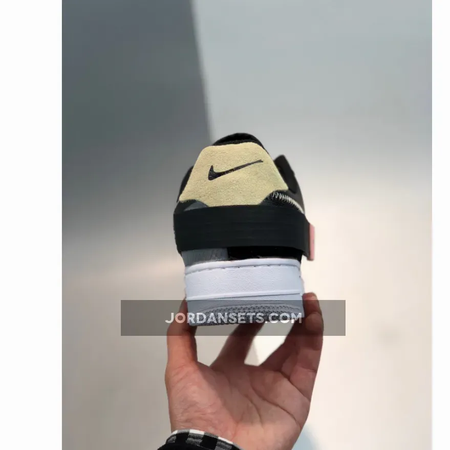 Nike Air Force 1 Low Type Black / Zinnia Pink Nike Air Force 1 Low Type Black / Zinnia Pink