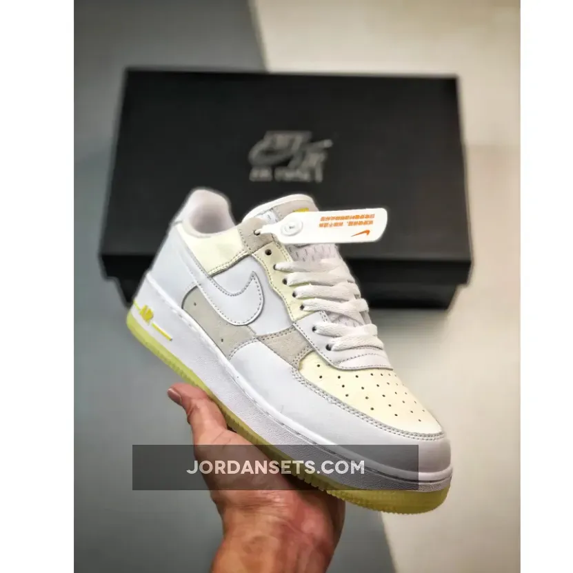 Nike Air Force 1 Low White Opti Yellow