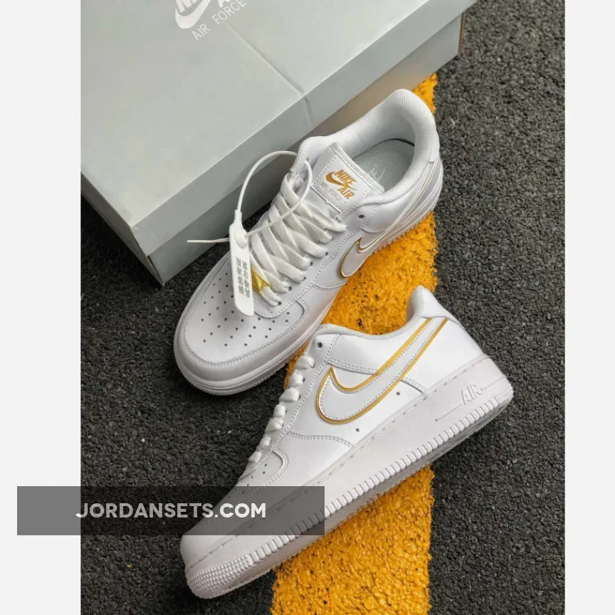 Nike Air Force 1 Low WMNS ‘Golden Swoosh’ White Nike Air Force 1 Low WMNS ‘Golden Swoosh’ White