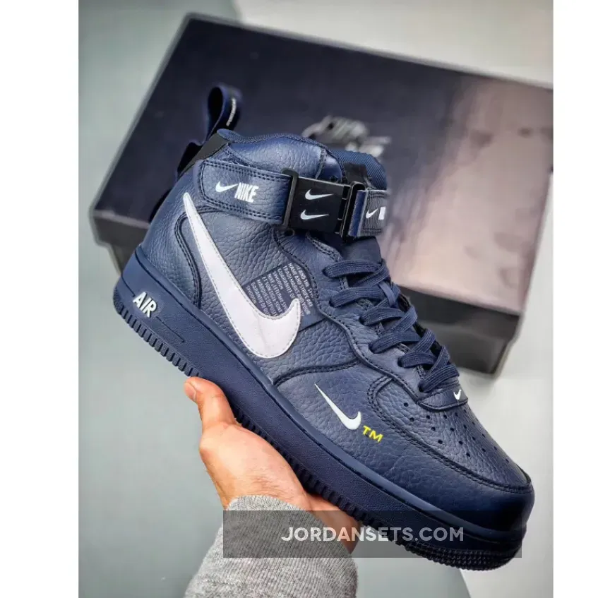 Nike Air Force 1 Mid Utility Navy