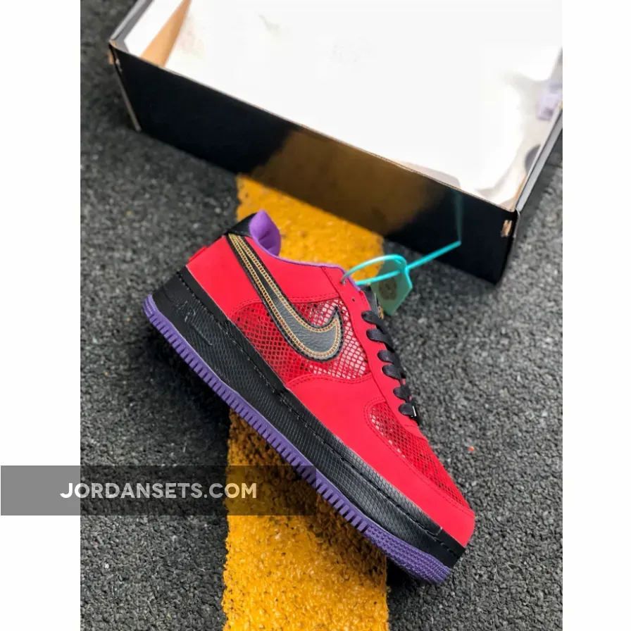 Nike Air Force 1 NG CMFT Low ‘Year Of The Snake’ Red/Black-Court Purple