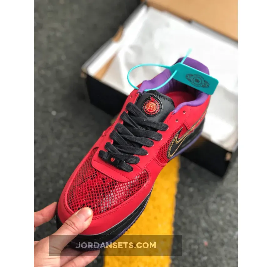 Nike Air Force 1 NG CMFT Low ‘Year Of The Snake’ Red/Black-Court Purple Nike Air Force 1 NG CMFT Low ‘Year Of The Snake’ Red/Black-Court Purple