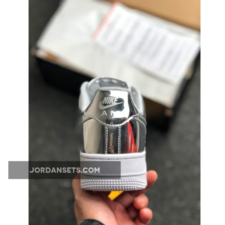 Nike Air Force 1 SP "Liquid Silver" Chrome/Metallic Silver/White Nike Air Force 1 SP "Liquid Silver" Chrome/Metallic Silver/White