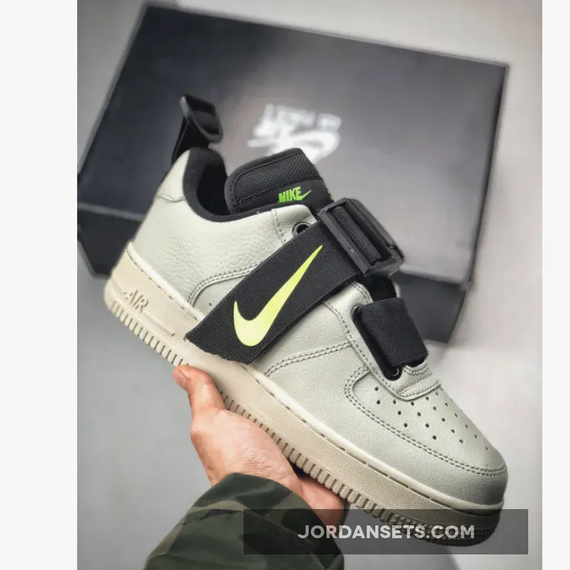 Nike Air Force 1 Utility Spruce Frog/Black-Volt