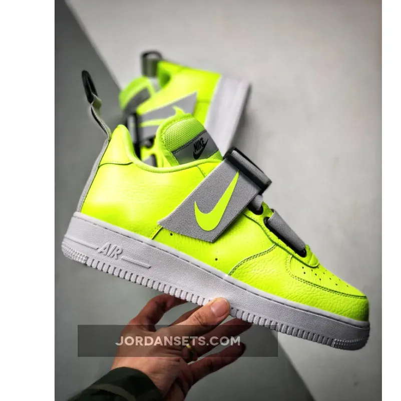 Nike Air Force 1 Utility Volt Grey