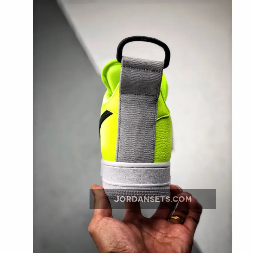 Nike Air Force 1 Utility Volt Grey Nike Air Force 1 Utility Volt Grey