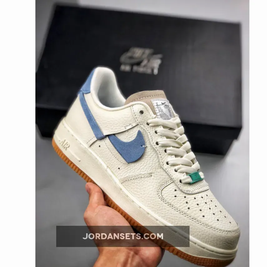 Nike Air Force 1 ‘Vandalized’ Sail/Green-Light Blue