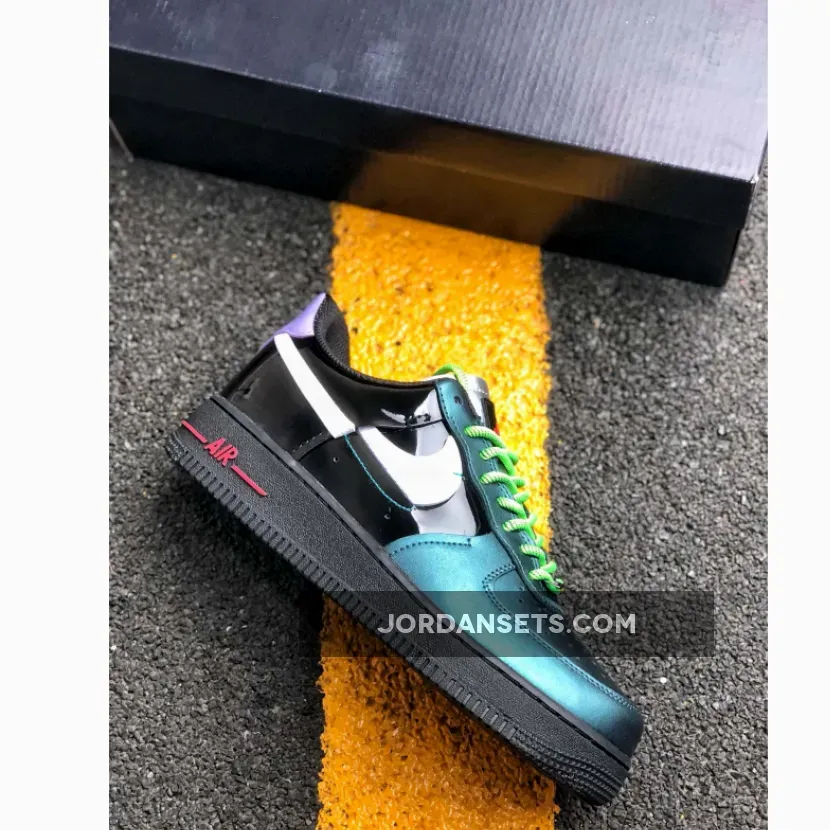 Nike Air Force 1 Vandalized With An Iridescent Finish