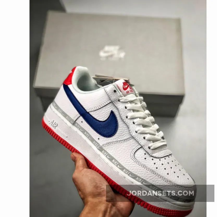 Nike Air Force 1 White Blue