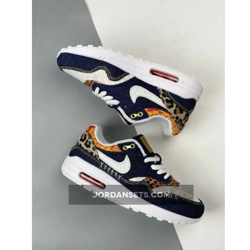 Nike Air Max 1 Denim Leopard Nike Air Max 1 Denim Leopard