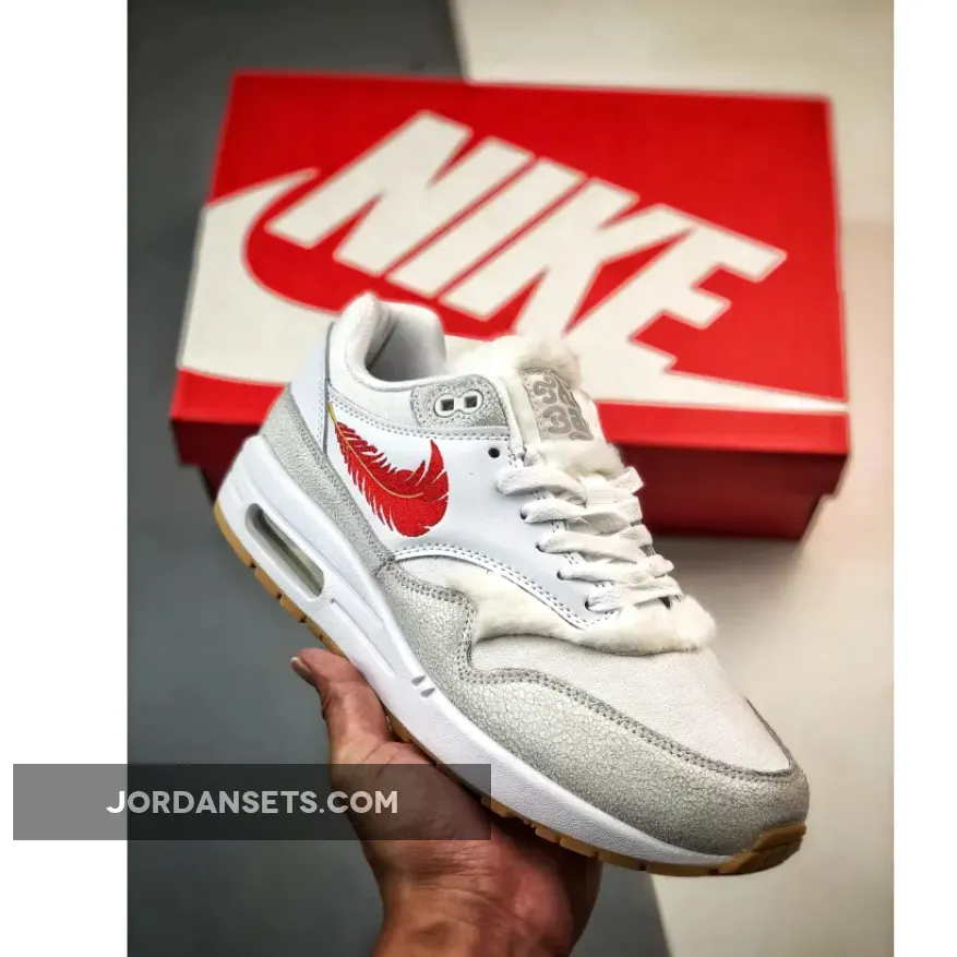Nike Air Max 1 The Bay White/University Red FJ4451-100