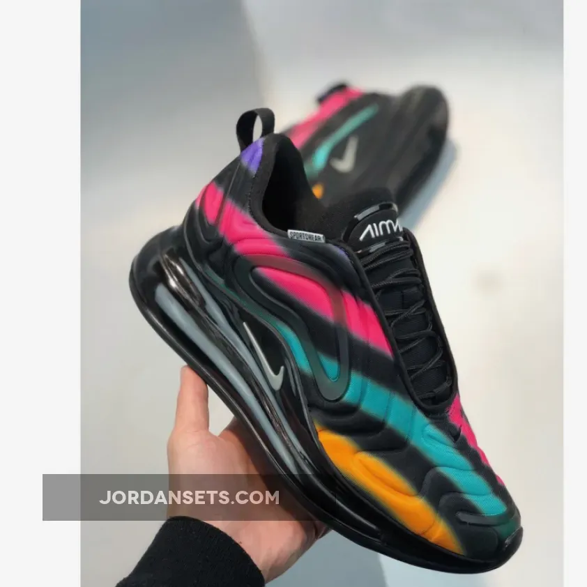 Nike Air Max 720 Neon Black