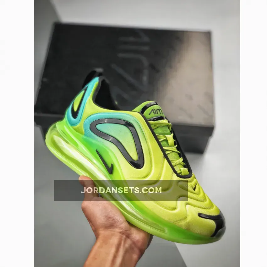 Nike Air Max 720 Volt/Black-Bordeaux-Volt-Space Glow