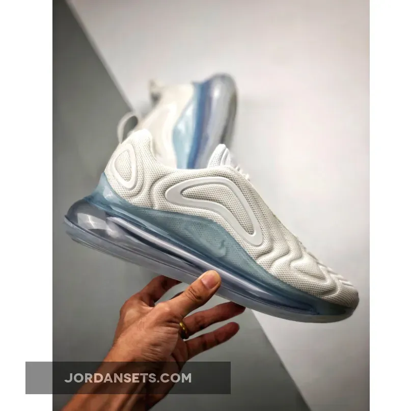 Nike Air Max 720 White/White-Metallic Platinum