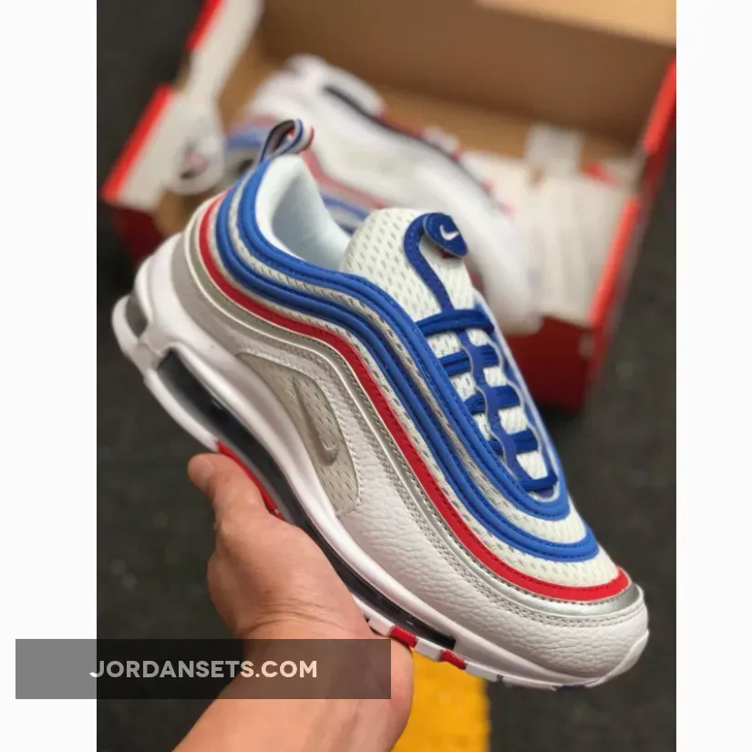 Nike Air Max 97 "All-Star Jerseys" Game Royal/White-University Red