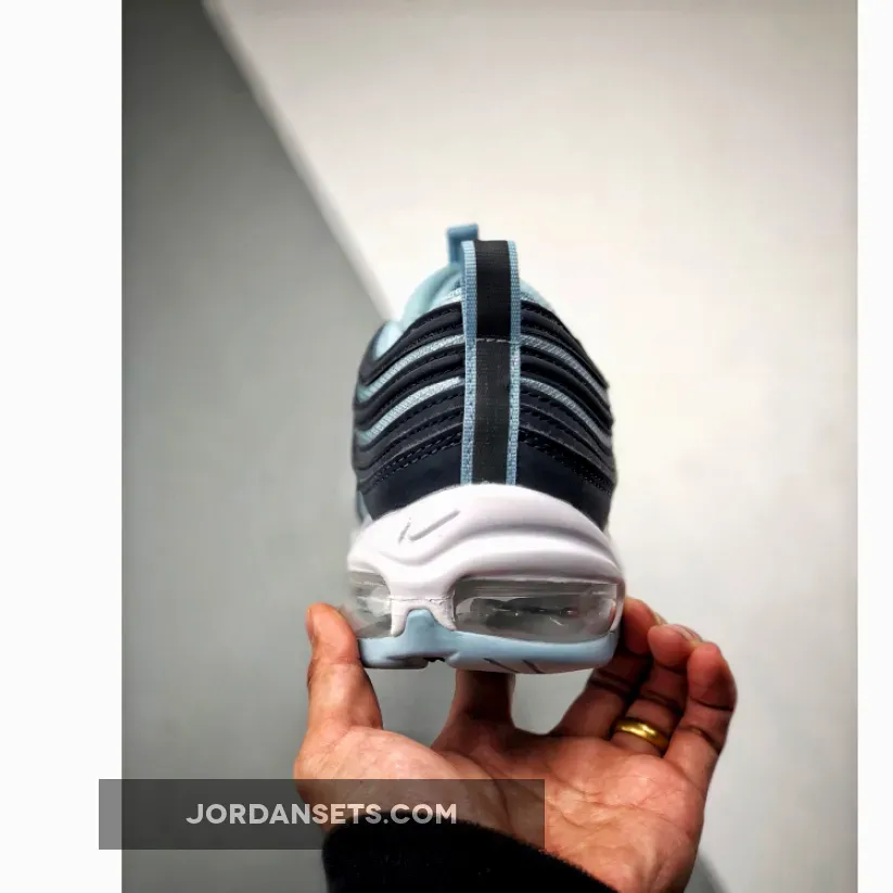 Nike Air Max 97 Dark Obsidian/Ocean Bliss-University Red Nike Air Max 97 Dark Obsidian/Ocean Bliss-University Red