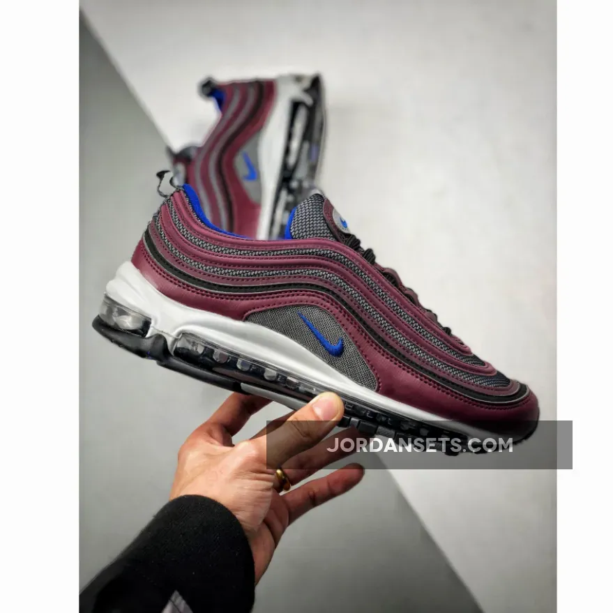 Nike Air Max 97 Maroon Navy