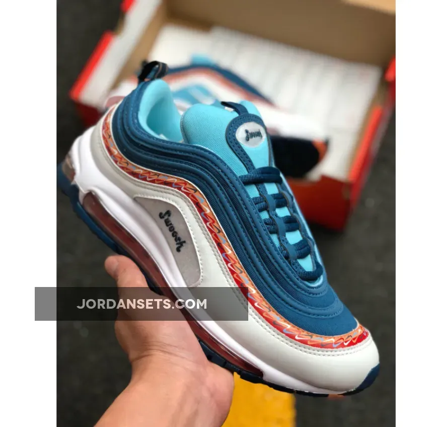 Nike Air Max 97 Swoosh Chain Pack Blue White