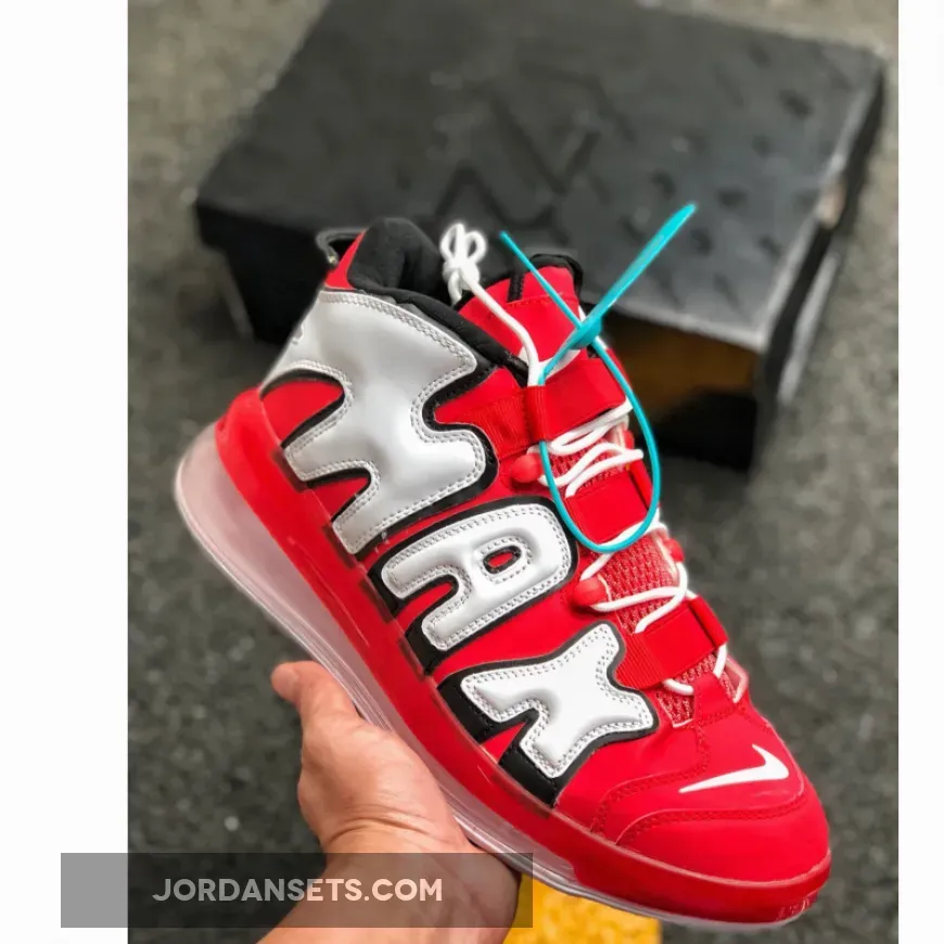 Nike Air More Uptempo 720 University Red/White