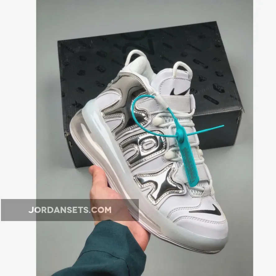 Nike Air More Uptempo 720 White/Chrome-Black