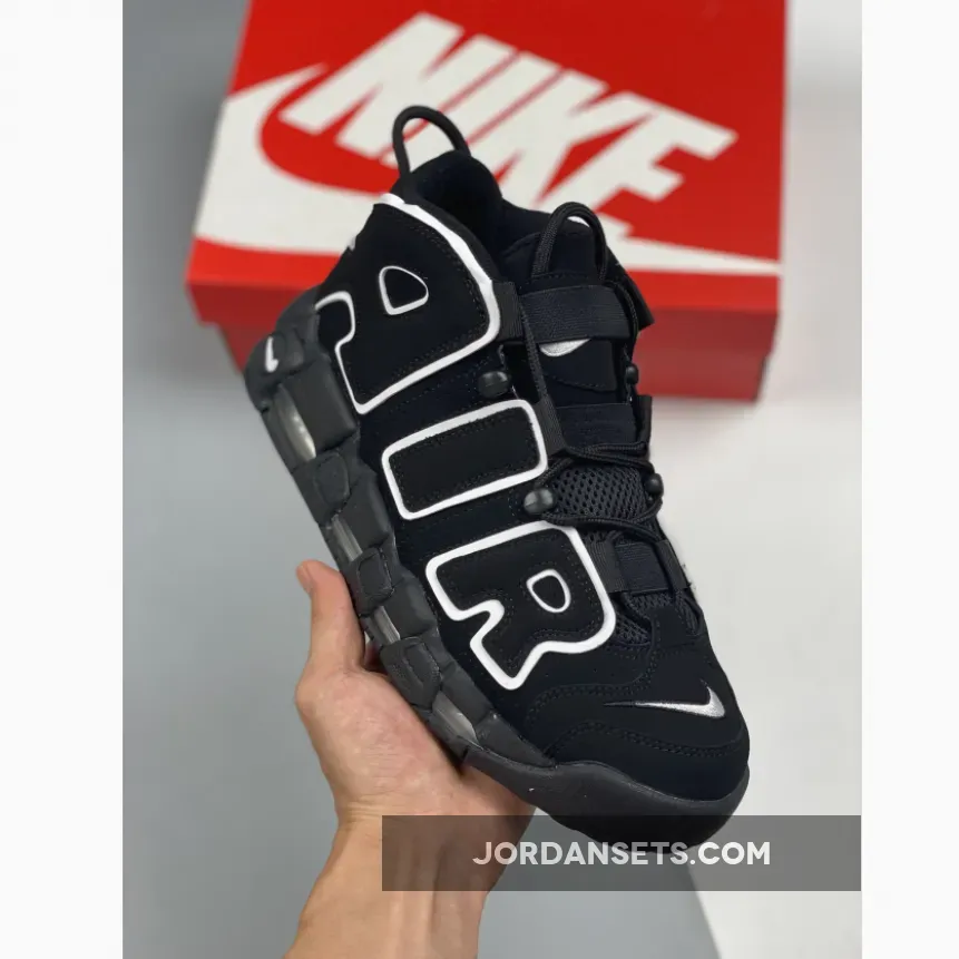 Nike Air More Uptempo Black/White