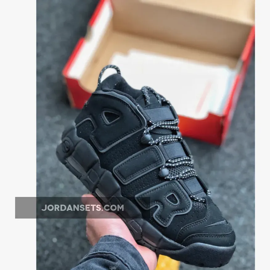 Nike Air More Uptempo Triple Black