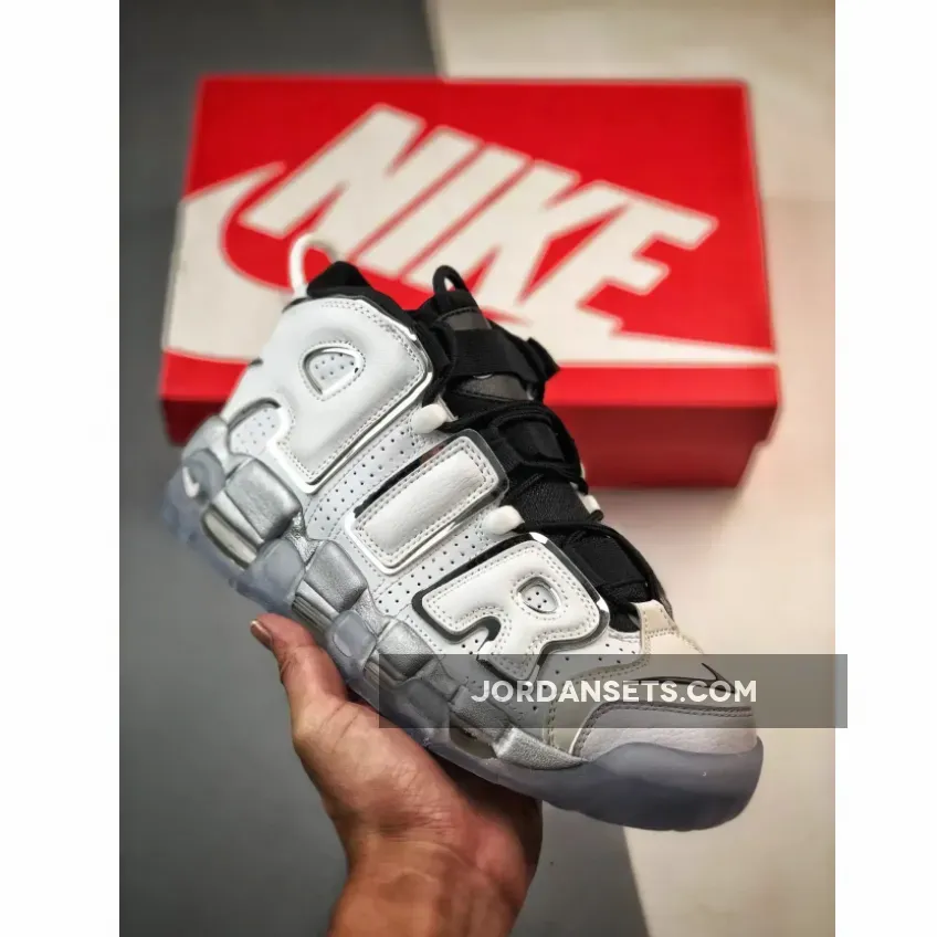 Nike Air More Uptempo White Chrome