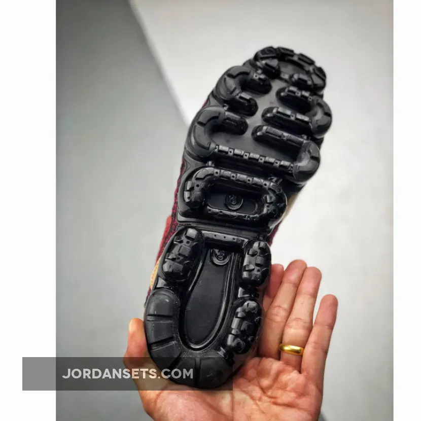 Nike Air VaporMax Flyknit 2 NRG Team Red-Black-Vachetta Tan Nike Air VaporMax Flyknit 2 NRG Team Red-Black-Vachetta Tan