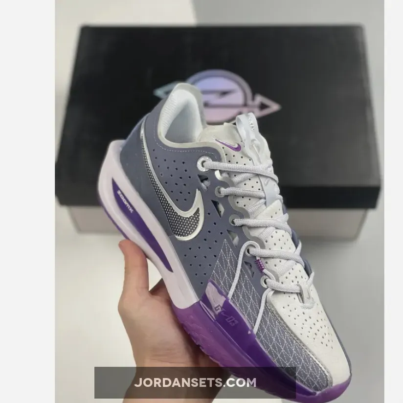 Nike Air Zoom GT Cut 3 Dark Grey/Purple-White