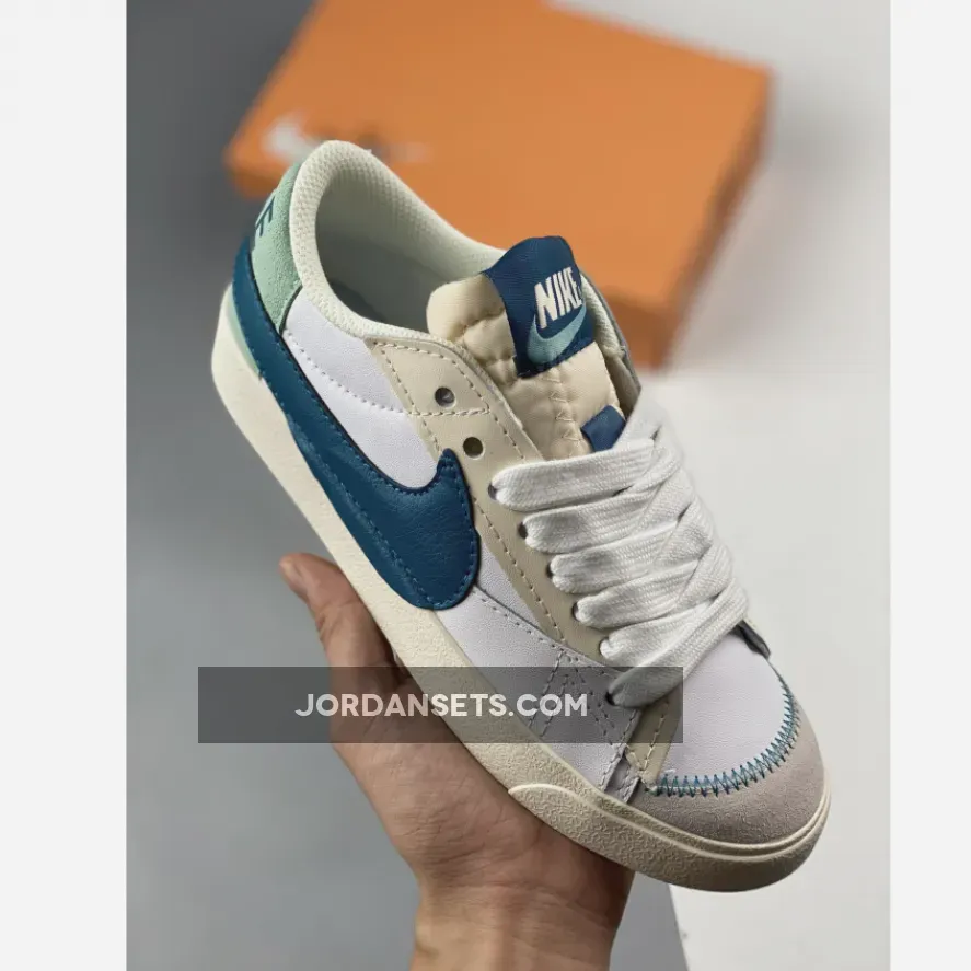 Nike Blazer Low Jumbo White Geode Teal