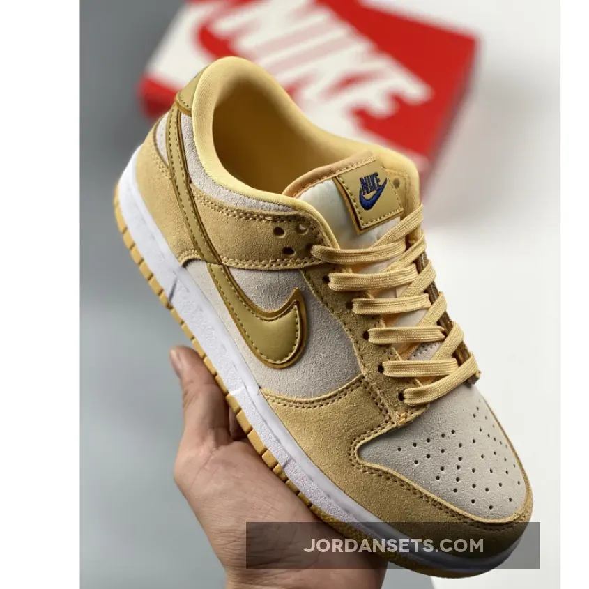 Nike Dunk Low Celestial Gold Suede