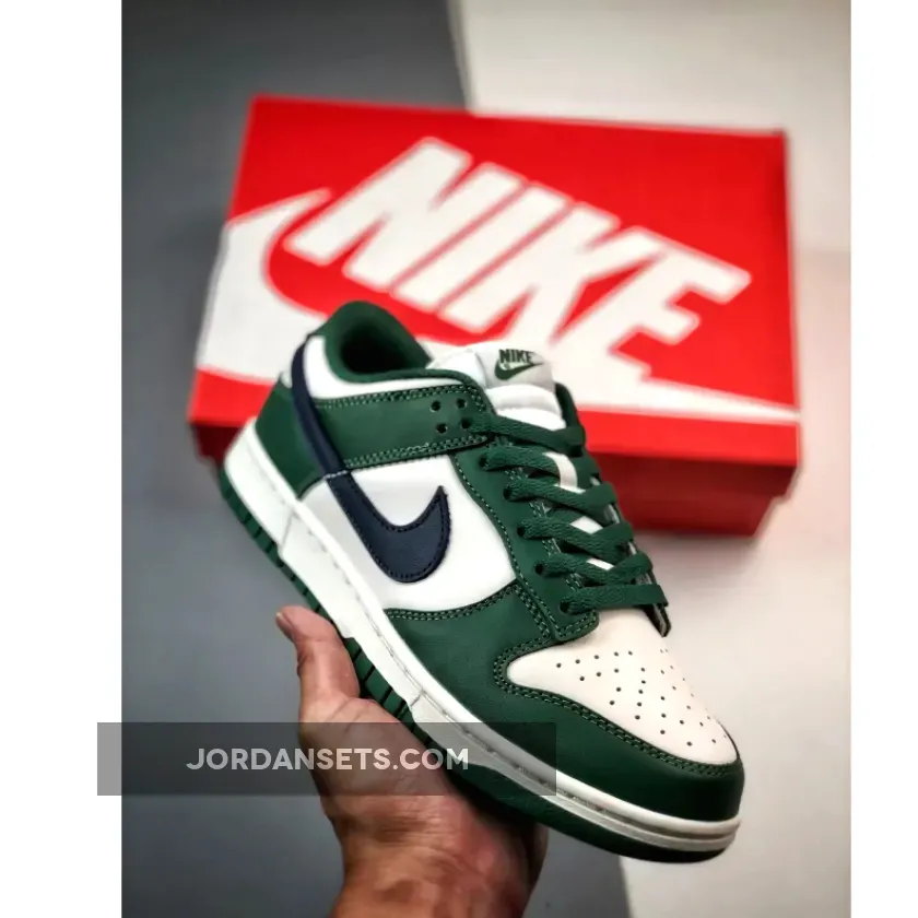 Nike Dunk Low Gorge Green/Midnight Navy-Phantom