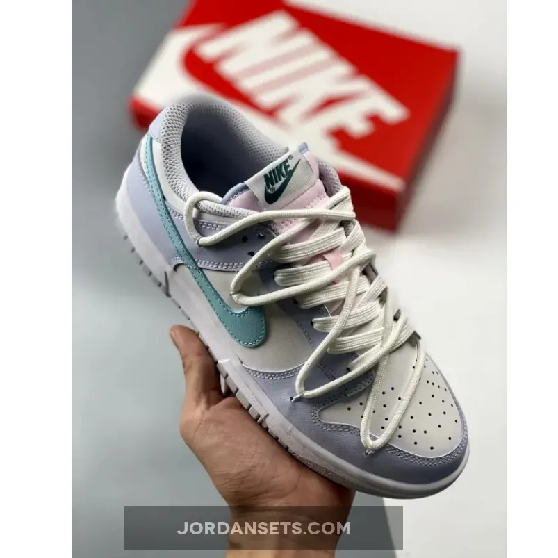 Nike Dunk Low Grey/Mineral Teal/Pink