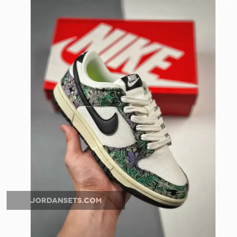 Nike Dunk Low Next Nature Floral Tapestry