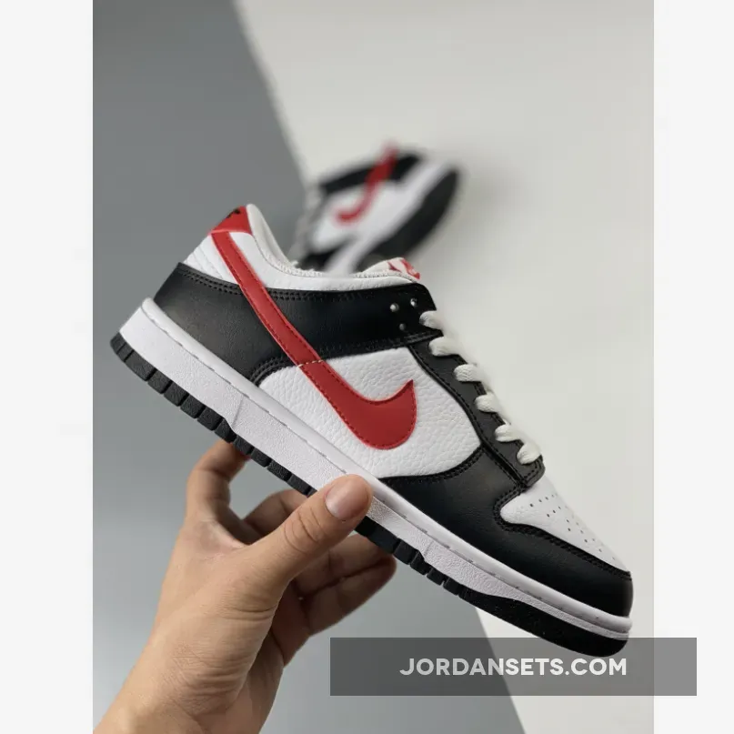 Nike Dunk Low ‘Red Swoosh Panda’ Nike Dunk Low ‘Red Swoosh Panda’