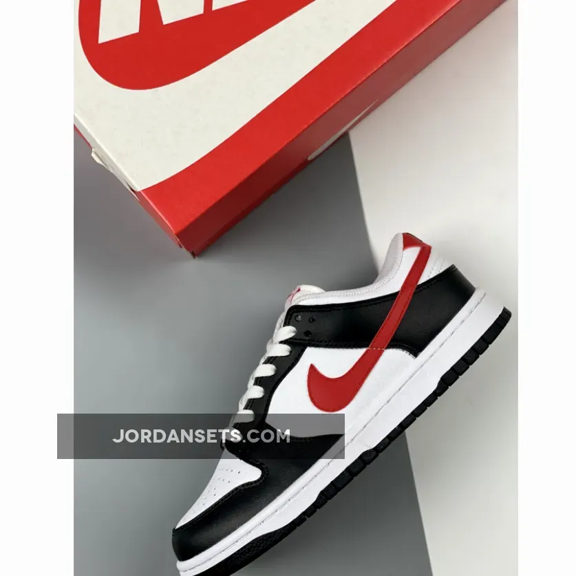 Nike Dunk Low ‘Red Swoosh Panda’ Nike Dunk Low ‘Red Swoosh Panda’