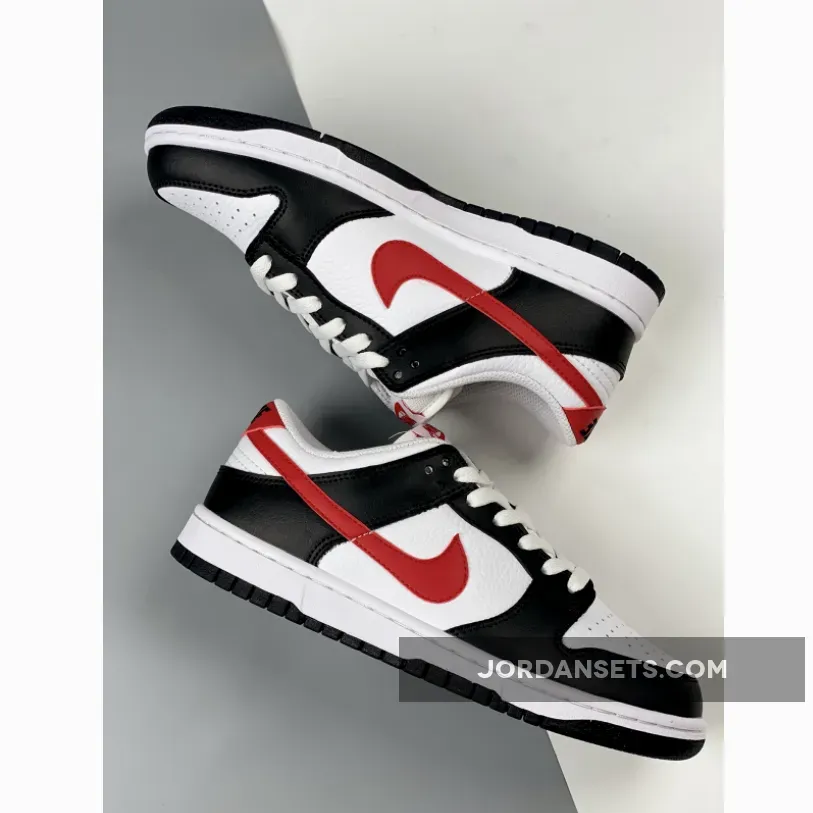 Nike Dunk Low ‘Red Swoosh Panda’ Nike Dunk Low ‘Red Swoosh Panda’