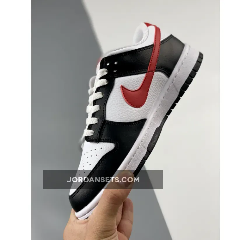 Nike Dunk Low ‘Red Swoosh Panda’ Nike Dunk Low ‘Red Swoosh Panda’