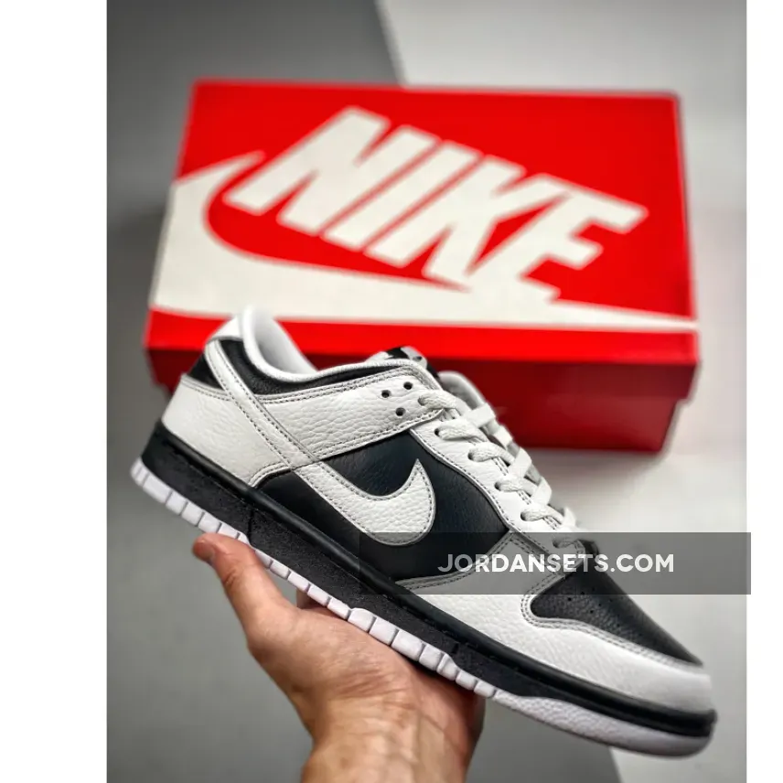 Nike Dunk Low Reverse Panda Black White