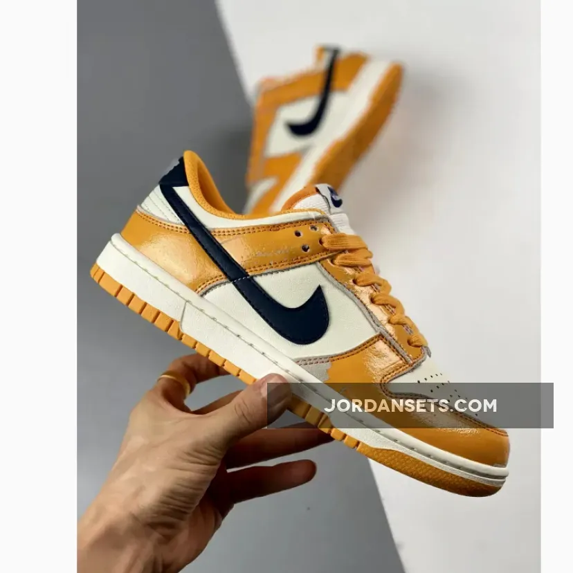 Nike Dunk Low "Wear and Tear" Laser Orange/Midnight Navy Nike Dunk Low "Wear and Tear" Laser Orange/Midnight Navy