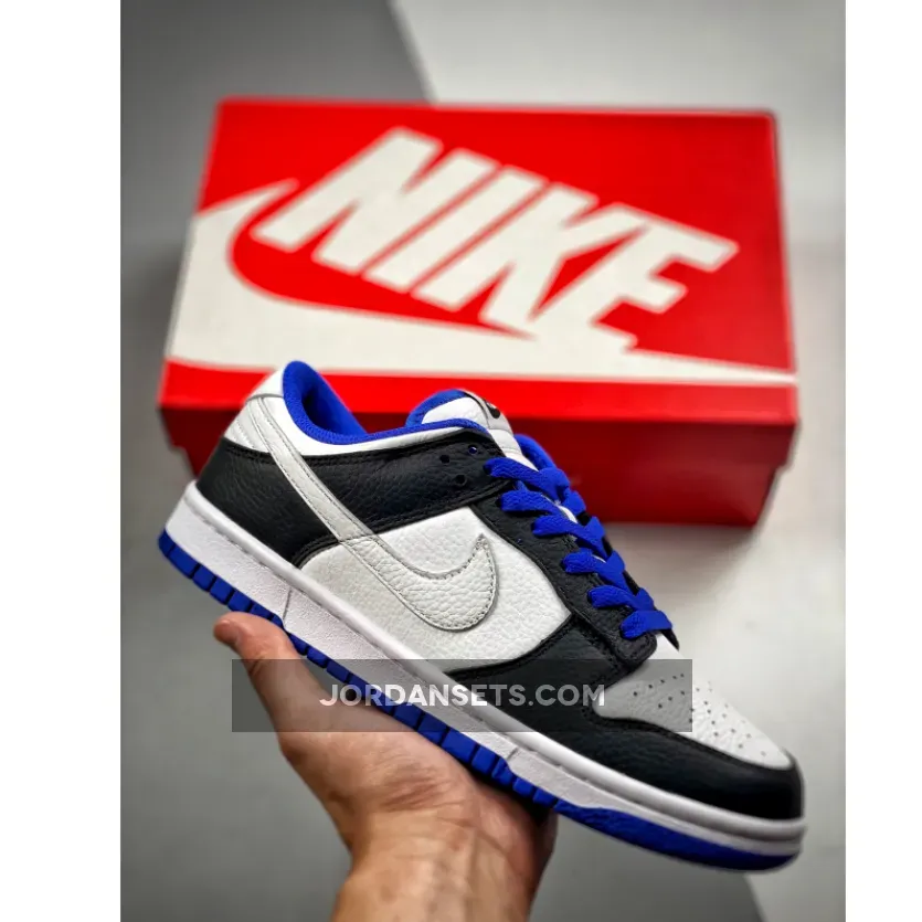 Nike Dunk Low "White/Black/Royal"