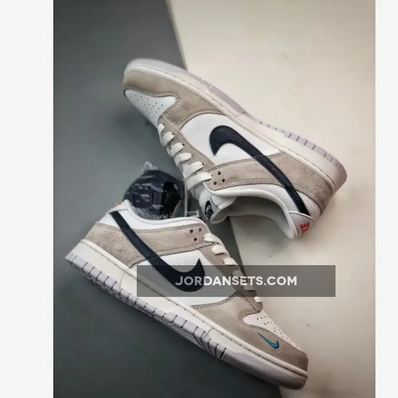 Nike Dunk Low White/Neutral Grey-Midnight Navy Nike Dunk Low White/Neutral Grey-Midnight Navy