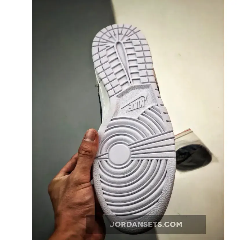 Nike Dunk Low White/Neutral Grey-Midnight Navy Nike Dunk Low White/Neutral Grey-Midnight Navy